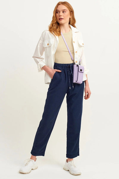 Ribbed Halter Neck Knitted Tank Tops Cream