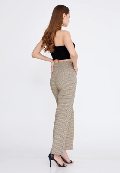 Regular Fit Regular Pants Yellow