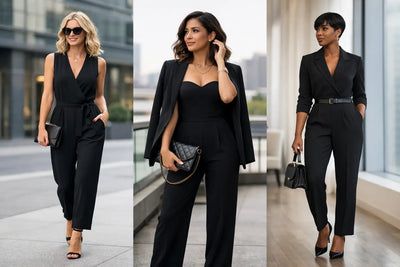 Women’s Black Jumpsuit Outfit Ideas to Copy