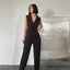 Zero Sleeve Atlas Jumpsuit Black