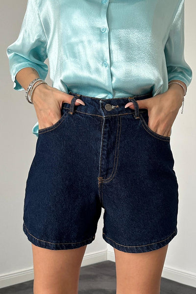 Denim Summer Shorts Blue