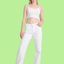 Relax Fit Jeans White