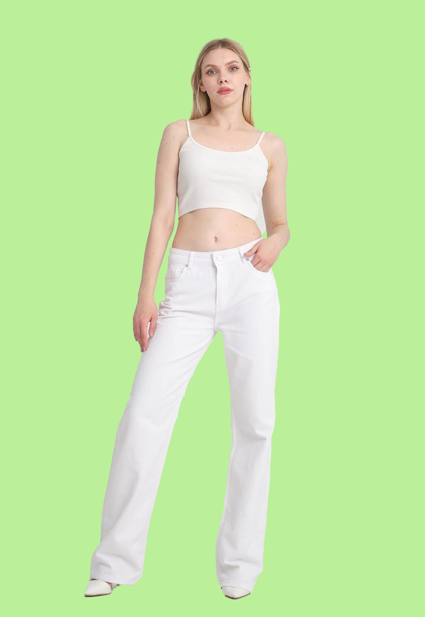 Relax Fit Jeans White