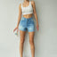 Denim Summer Shorts Blue