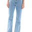 Tall Flare Denim Jeans Light Blue