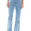 Tall Flare Denim Jeans Light Blue