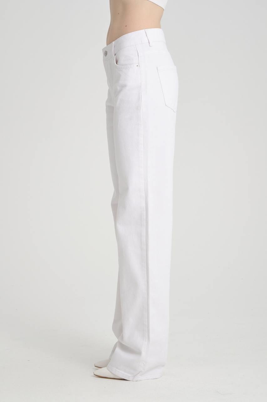 Relax Fit Jeans White