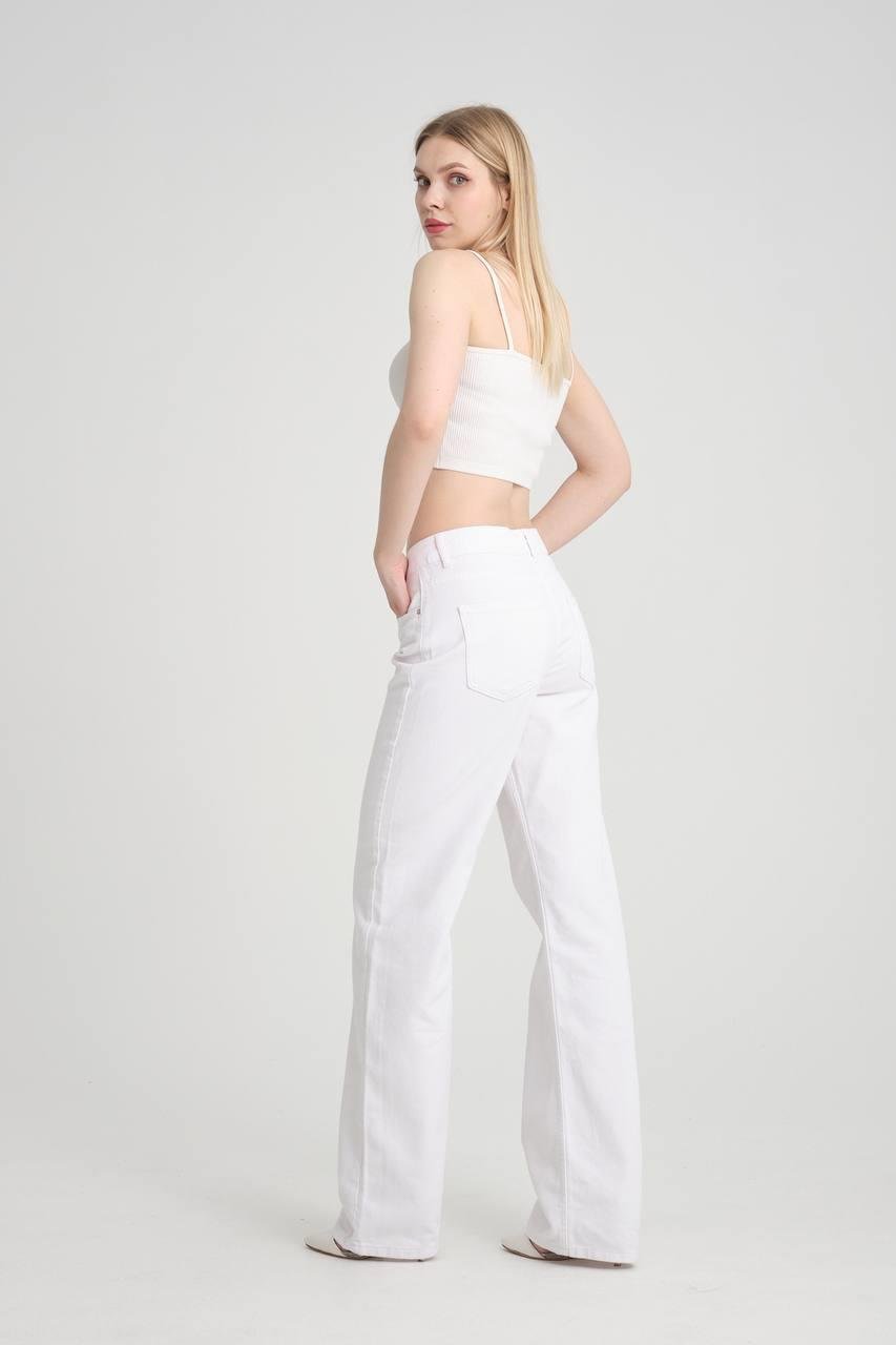 Relax Fit Jeans White