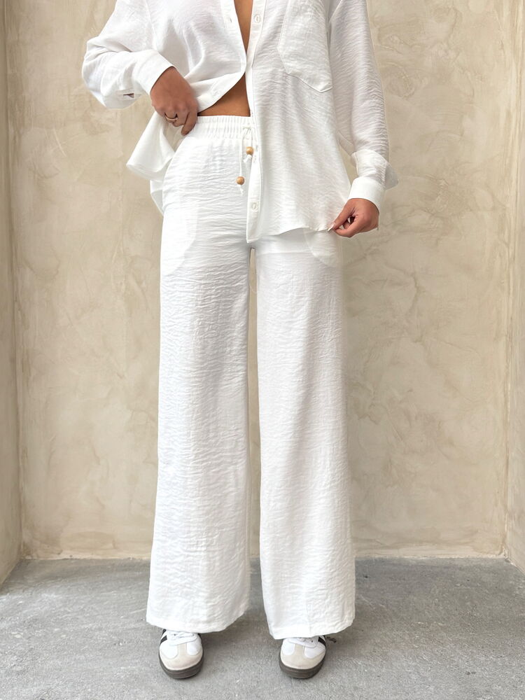 Linen Pants Cream