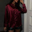 Premium Satin Shirt Red