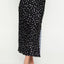 Maxi Geometric Regular Skirt Black