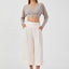 Culotte Regular Pants White