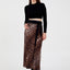 Maxi Animal Print Regular Skirt