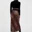 Maxi Animal Print Regular Skirt