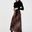 Maxi Animal Print Regular Skirt